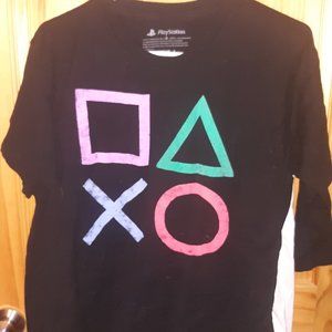Playstation controller Button graphic T shirt